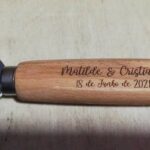 Descapsulador em madeira - Lembrança