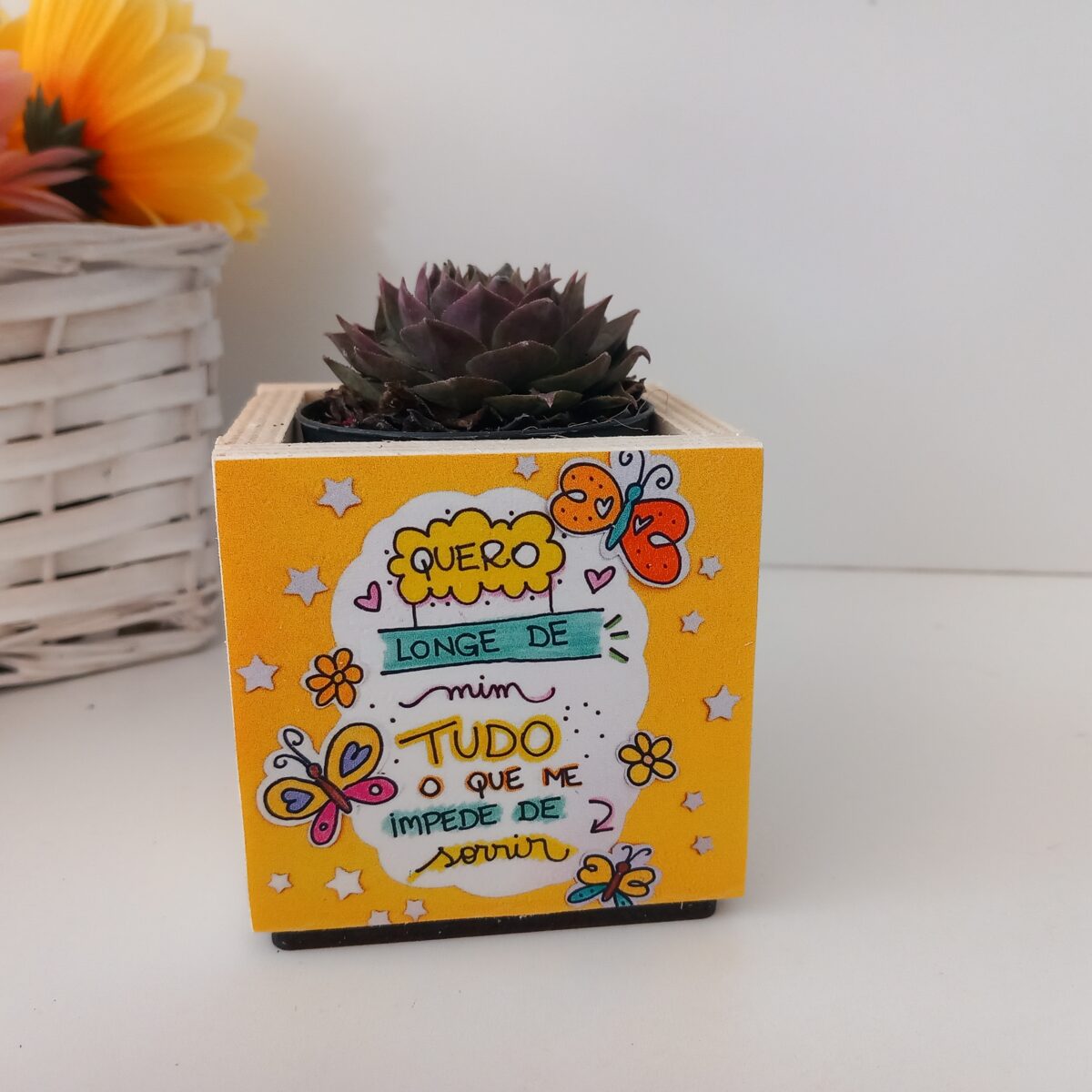 Vaso de madeira 8 - Image 1