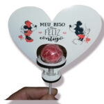 Suporte com chupa chupa