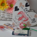 Caixa Coração recheada - opção 1