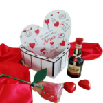 Caixa Coração recheada - opção 2