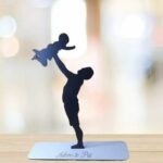 Suporte Silhueta Pai e filho