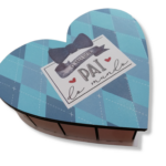 Caixa Coração 18cm, Pai