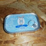 Lata sardinhas de chocolate Padrinhos