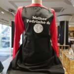 Avental de cozinha Melhor Padrinho do Mundo