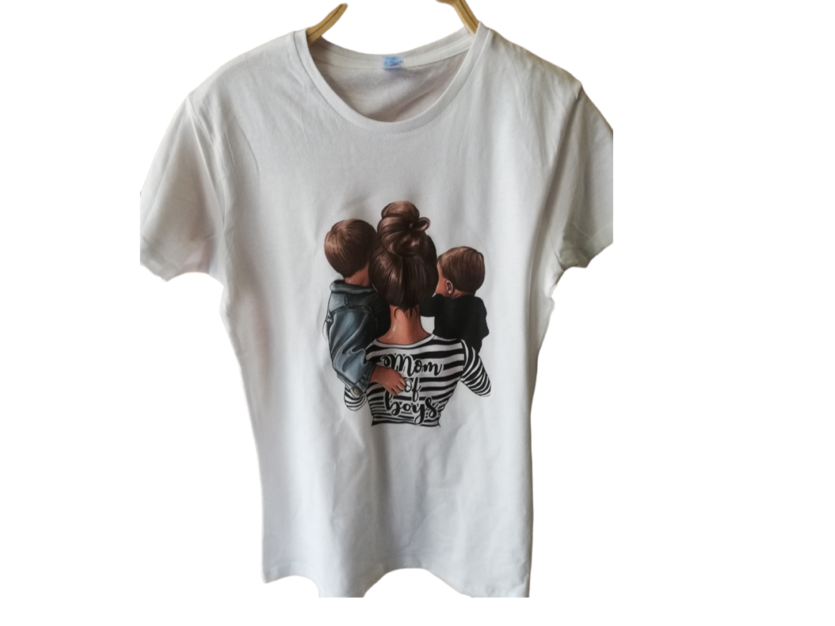 T-shirt "Super Mom" 2 - Image 1