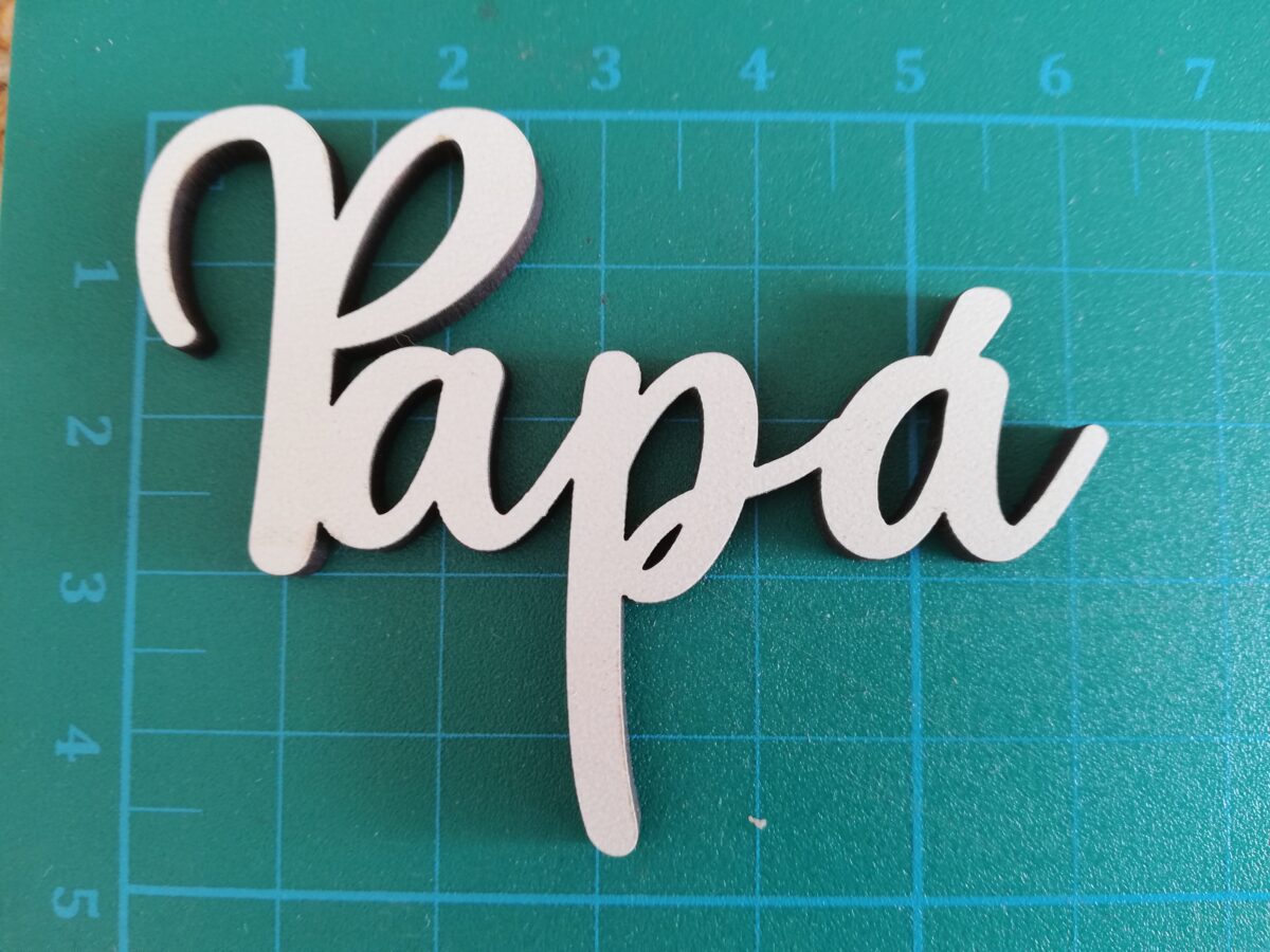 Palavra/Nome personalizado 6x3cm - Image 1