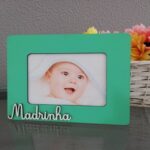 Moldura Colorida - Verde água