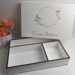 Caixa de Batismo em mdf com cercadura