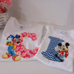 T-shirt com Inicial e desenho