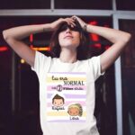 T-shirt Era normal há... filhos atrás