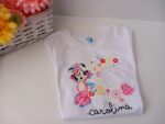 T-shirt inicial com imagem