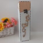 Caixa de vinho em mdf