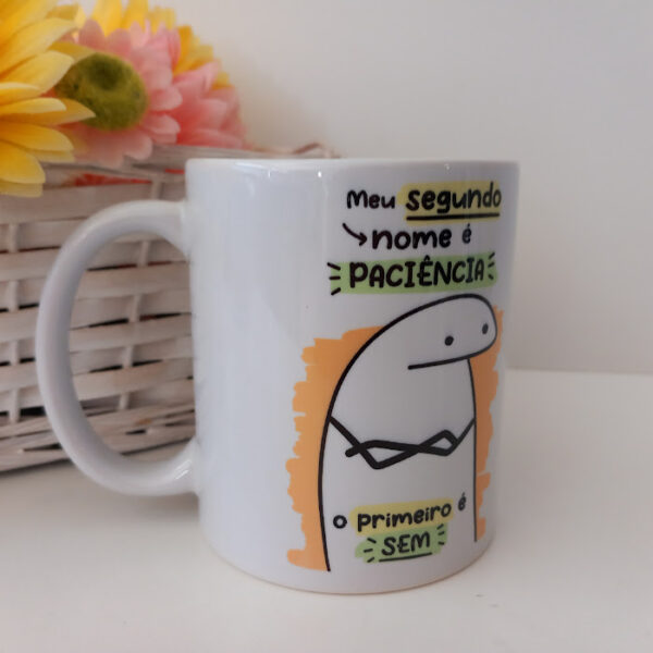 Caneca flork paciência