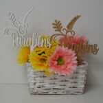 Topo de bolo Parabéns