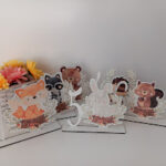 Marcador de mesa Floresta