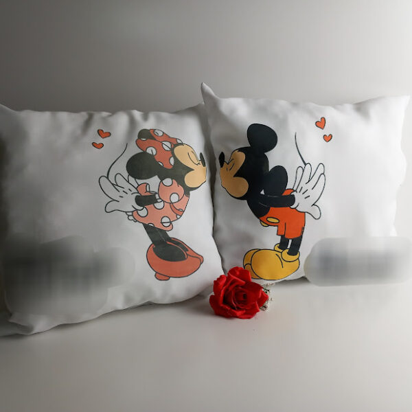 Conjunto Almofadas Mickey e Minnie