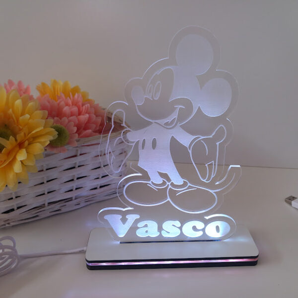 Candeeiro Led - Mickey