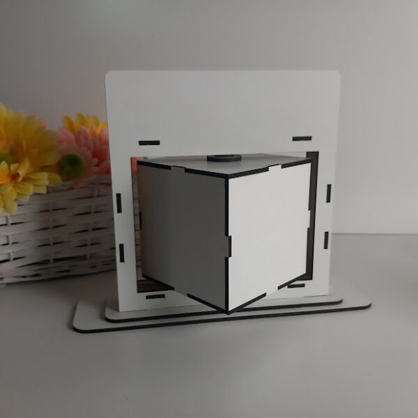 Moldura cubos - 4 fotos - Sem Personalização
