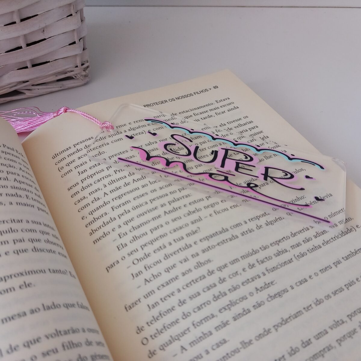 Marcador de Livros Mãe - Acrílico - Image 3