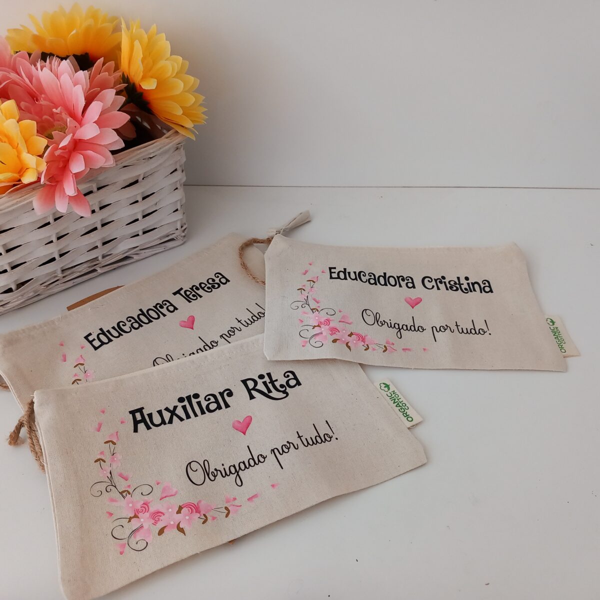 Bolsa necessaire flores - Image 1
