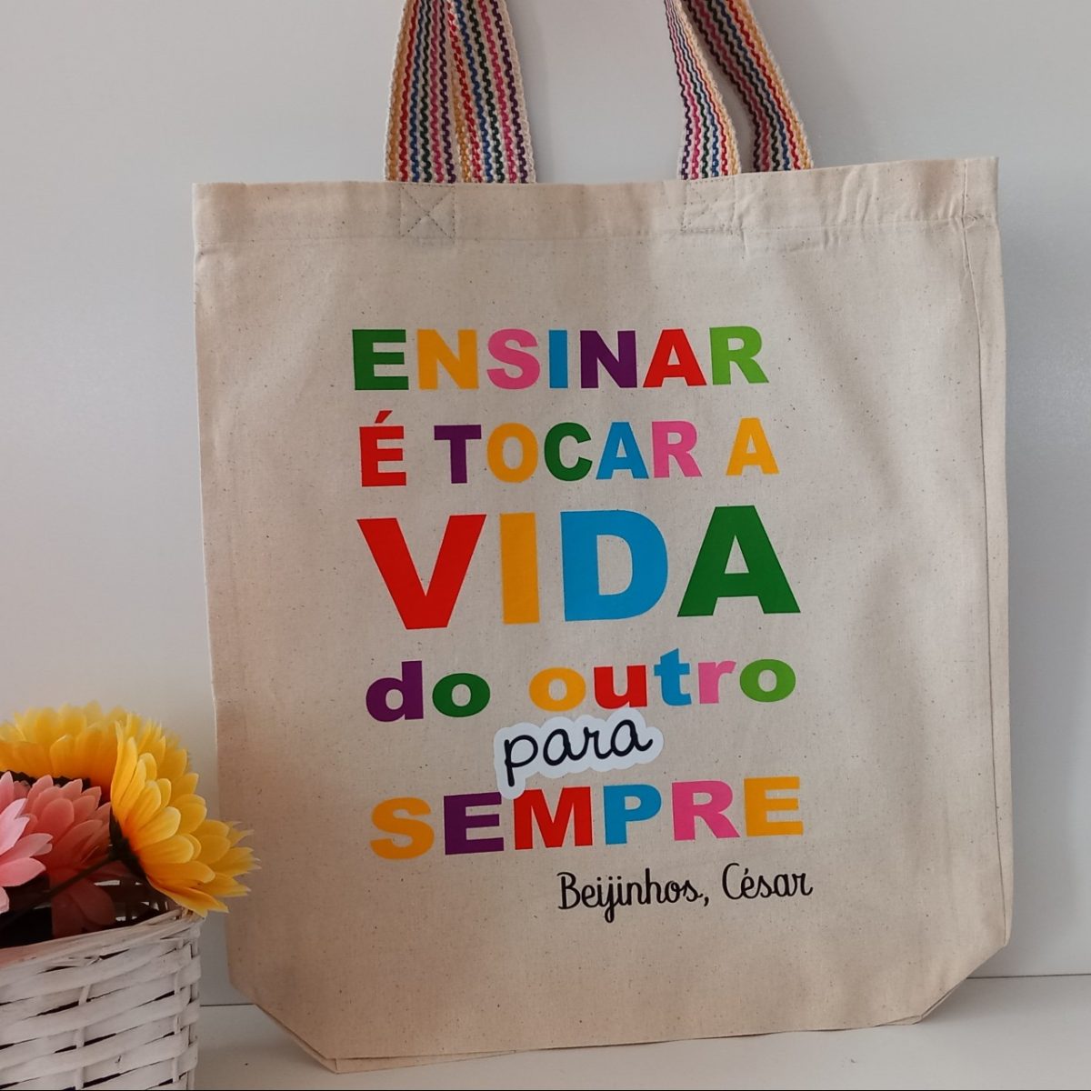 Saco Ensinar é - asa color - Image 1