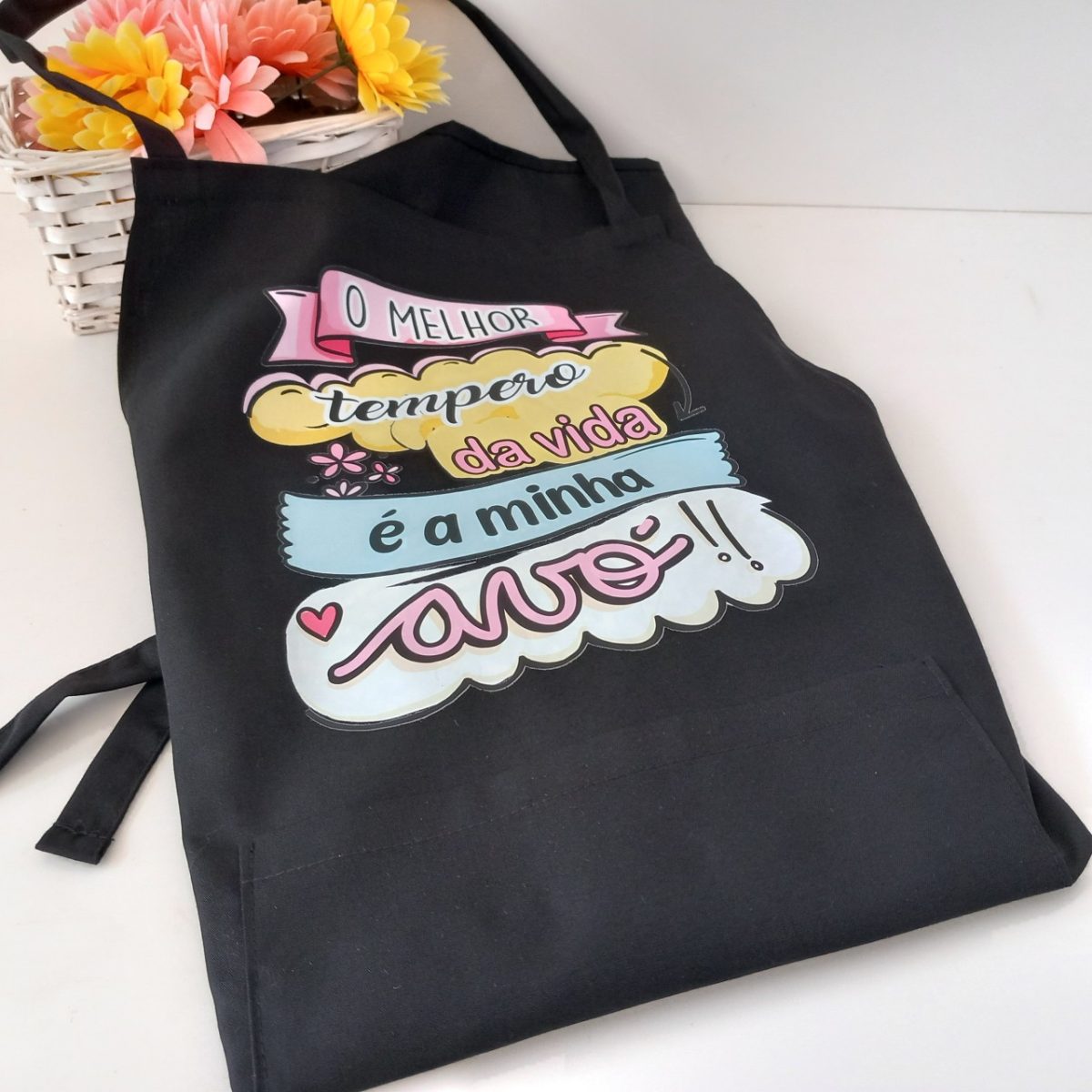 Avental de cozinha Melhor Tempero - Image 1