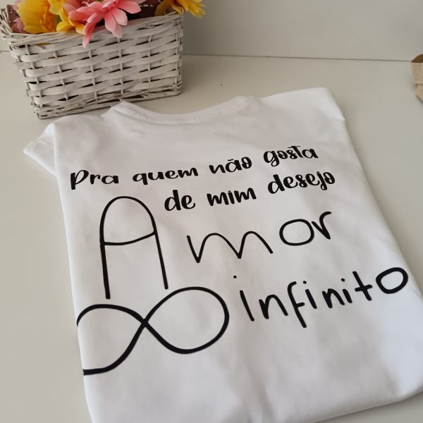 T-shirt Amor Infinito
