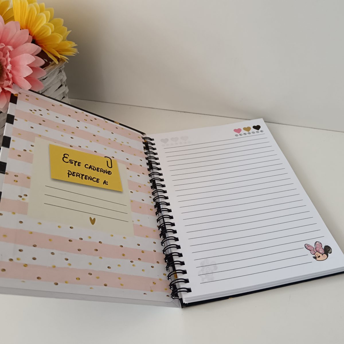 Caderno A5 pautado - Minnie - Image 2