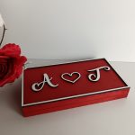 Caixa com 2 bases de copos - iniciais - Image 2