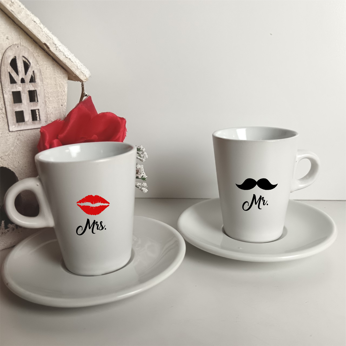 Chávena de café e pires - modelo 1 - Image 1