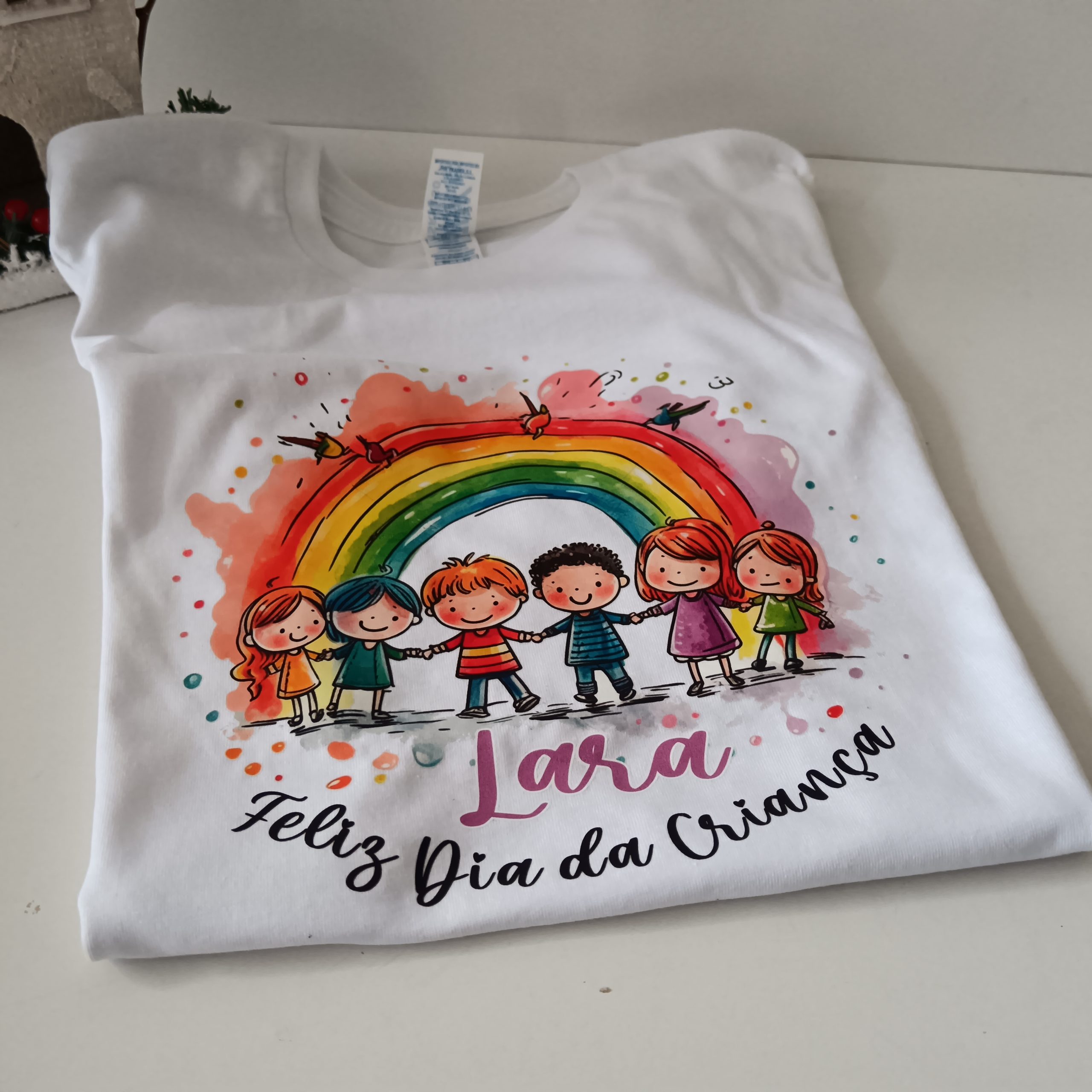 IMG_20250505_154436 T-shirt Arco-Íris - Image 1