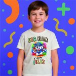 T-shirt Ser criança é ser feliz - patrulha pata