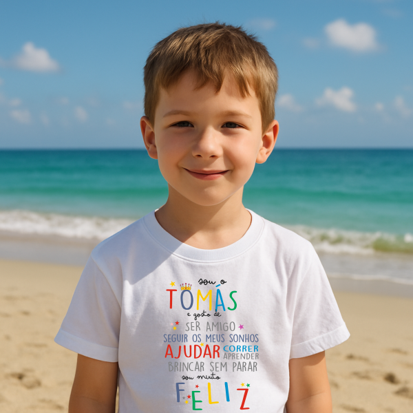 T-shirt Ser amigo
