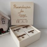 Caixa Recordações com dados nascimento