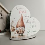 Suporte coração Natal