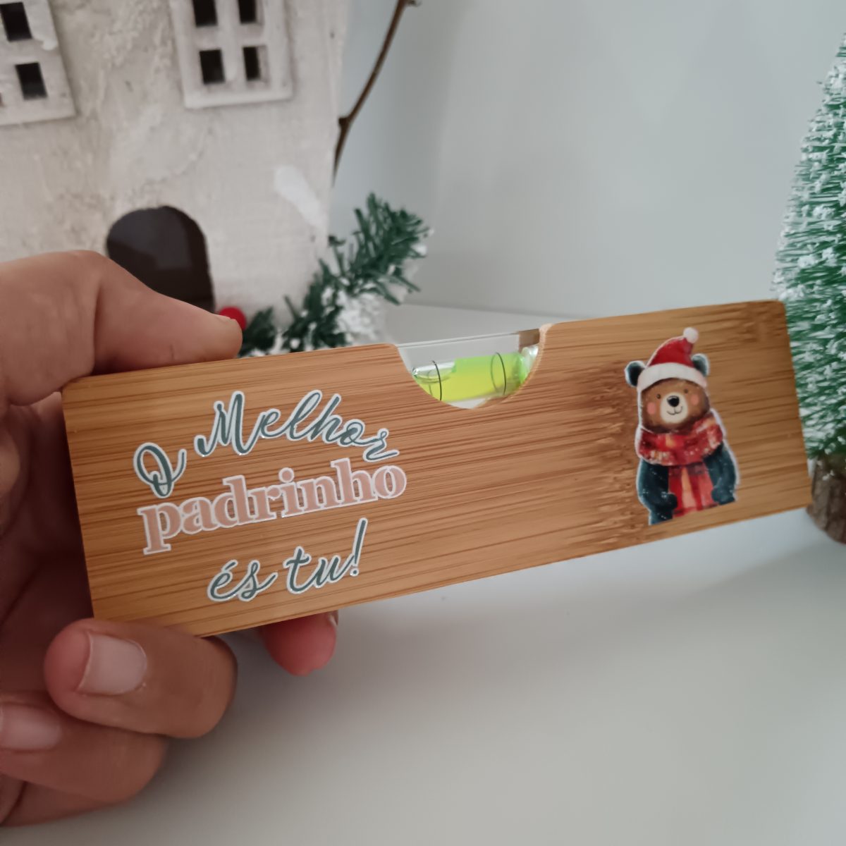 Nível em bambu Padrinho - Image 1