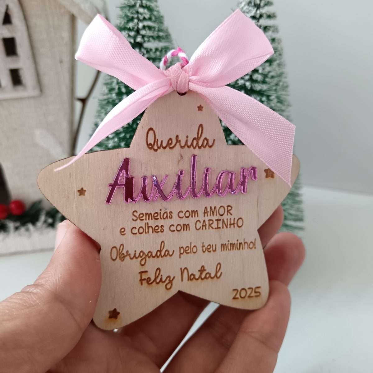 Pendente estrela com aplique - Image 3